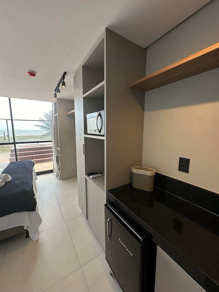 Vista mar jacuzzi em manutenção